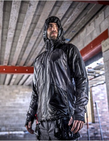 REG-TRW535-4TEX Stretch Waterproof Shell Jacket